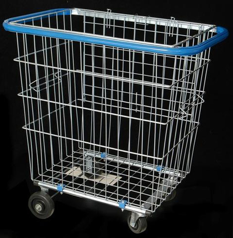 Carrinho p/ Condomínio 200L c/ Repartição Lateral