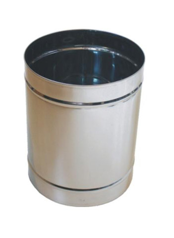 Cestinho Inox S/ Tampa 13,5 lts