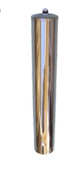 Dispenser em aço inox para copo de café 50ml