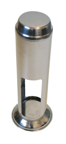 Porta Canudo em Aço Inox