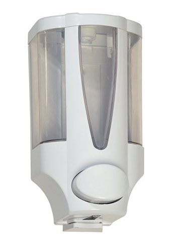 Saboneteira Viper com Reservatório 500 ml Branca