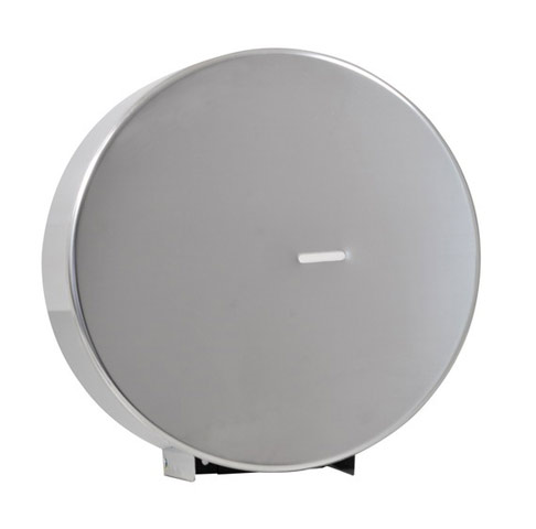 Suporte Rolão p/ Papel Higiênico de 800m em Aço Inox